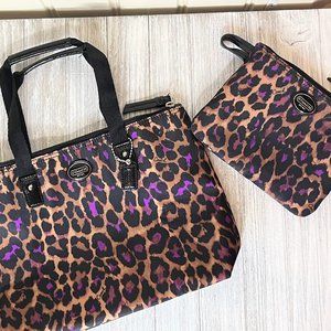 Coach Fabric Small Tote with Make-up Pouch